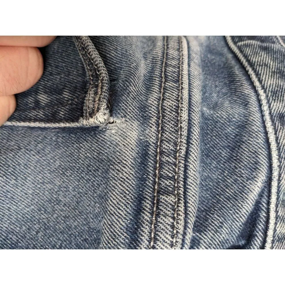 Banana Republic Legacy Jeans Mens 36x30 (36x29) Slim Fit Straight Leg Blue Denim